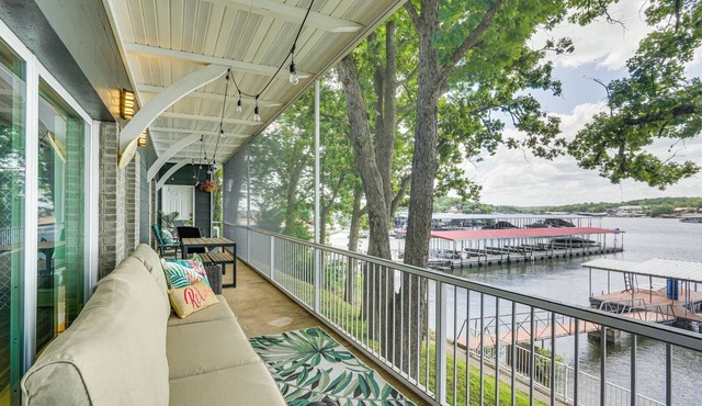 Game Room & Dock: Waterfront Osage Beach Home!