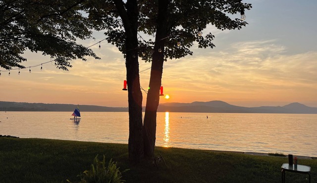 Gorgeous one level, 3 bedrooms, 2 full bath living right on Lake Memphremagog!
