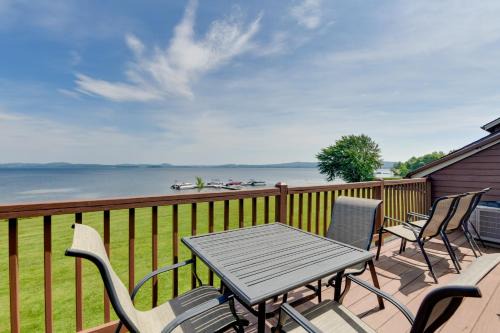 Lake Memphremagog Access: Newport Condo w/Balcony