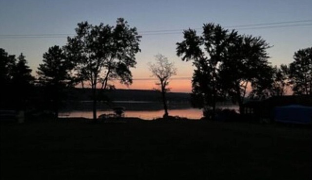 Large RV site with drive through on Lamoka Lake