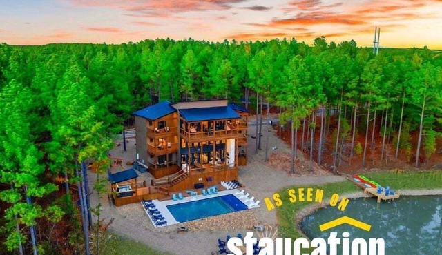 New-Sleeps 30-Pool-Pond-Kayaks-Golf-Spa-BBall-Poker-Ping Pong-Skeeball-ATVs