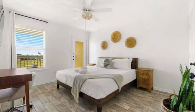 Padre Island Escape Pets OK 5 min to the beach! 2.4 m to whitecap beach!