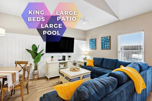 Resort Pool, 5 Bedroom, Dog-Friendly, King Bed, Near White Cap Beach, Patio, Grill