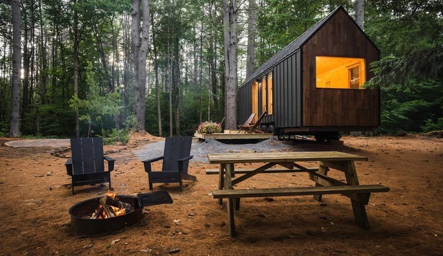 Secluded, Dog Friendly Tiny House on the Hudson River, near Saratoga Springs