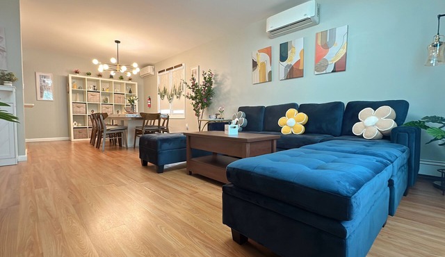 Spacious Modern 3BR Free Parking 30 min to NYC