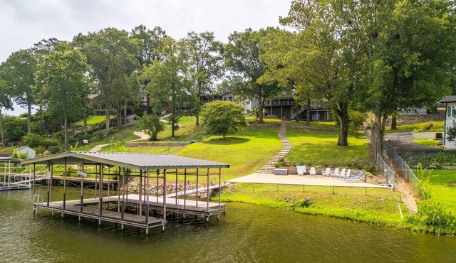 Winchester Point | Family-Friendly Getaway W/Outdoor Spaces | Lakeside Patio and Private Boat Dock