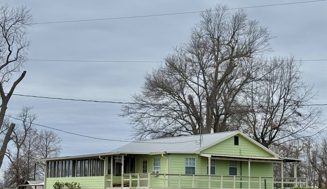 You’ll love our Levee-Top Lake House!