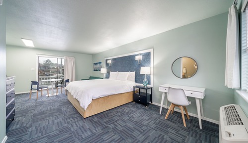Deluxe Studio Suite, 1 King Bed, Lake View