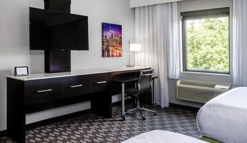 Suite, 2 Queen Beds, Non Smoking, Refrigerator & Microwave (with Single Sofabed)
