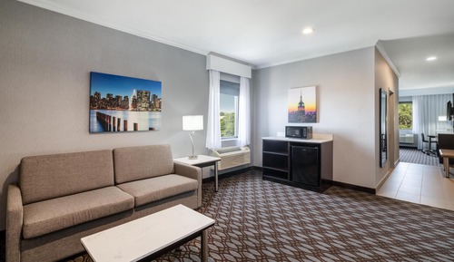 Suite, 1 King Bed, Non Smoking, Refrigerator & Microwave (with Sofabed)