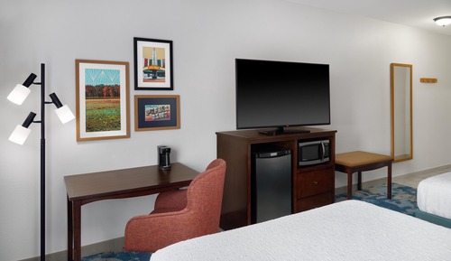 Room, 2 Queen Beds, Non Smoking, Refrigerator & Microwave