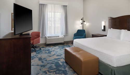 Room, 1 King Bed, Non Smoking, Refrigerator & Microwave