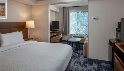 Studio with King Bed and Sofa Bed - Hearing Accessible